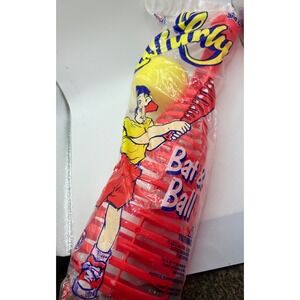 Whirly Bat and Ball Toy Set Plastic Red Yellow New Sealed